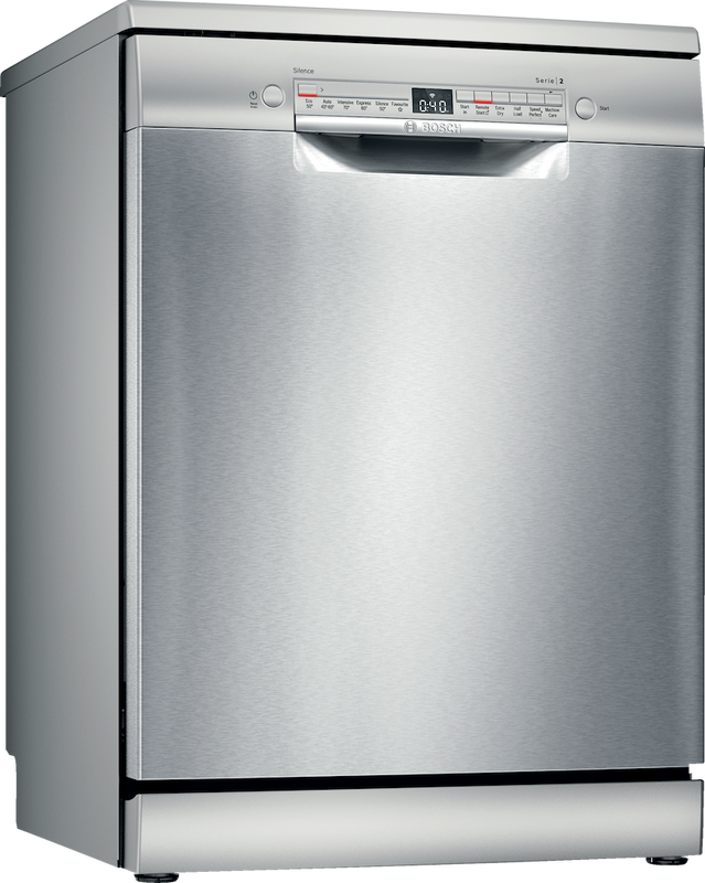 Bosch Series 2 SMS2HVI66G, Free-standing dishwasher - 13 Place Settings - Stainless Steel
