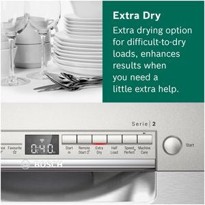 Bosch Series 2 SMS2HVI66G, Free-standing dishwasher Stainless Steel (Discontinued)