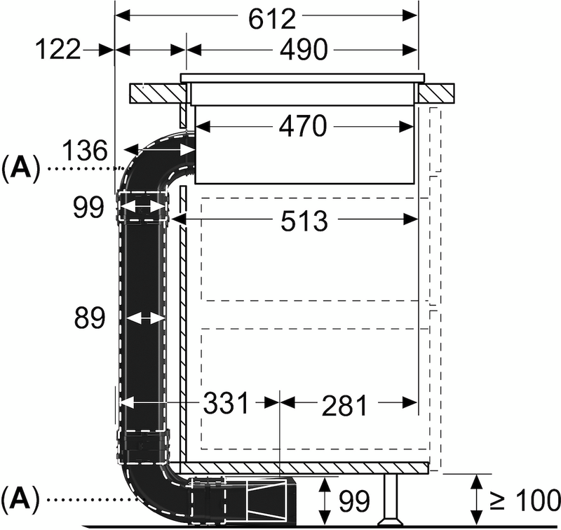 Siemens ED851FQ15E, Induction hob with integrated ventilation system (Discontinued)