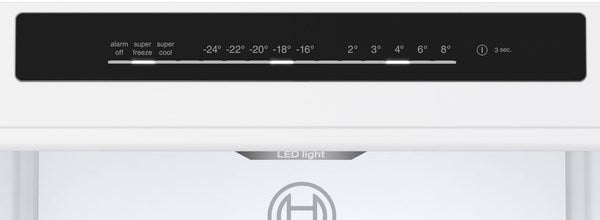 Bosch KGN36VLDTG, Free-standing fridge-freezer with freezer at bottom (Discontinued)