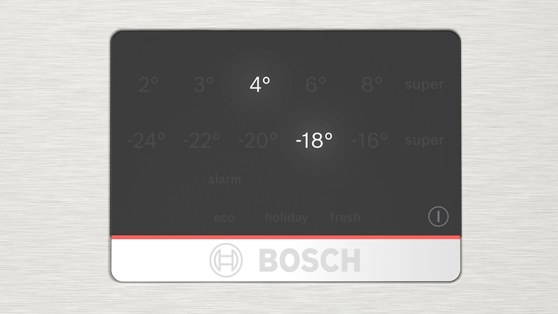 Bosch KGN39AIBT, Free-standing fridge-freezer with freezer at bottom (Discontinued)