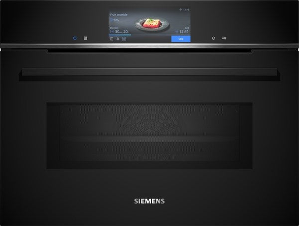 Siemens CM778GNB1B, Built-in compact oven with microwave function