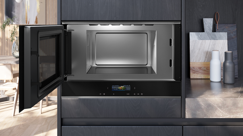 Siemens iQ 700 BF722L1B1B, Built-in microwave oven