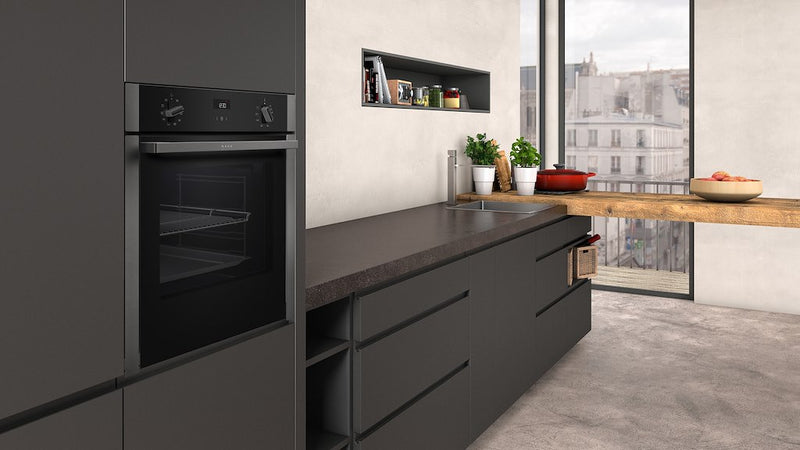 Neff B3AVH4HG0B, Built-in oven with added steam function (Discontinued)