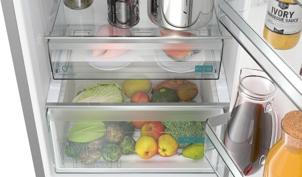 Siemens KG39N7ICTG, Free-standing fridge-freezer with freezer at bottom (Discontinued)