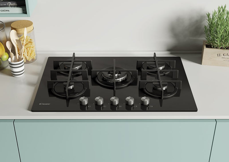 Candy CVG74WPB 75cm Gas Hob (Discontinued)