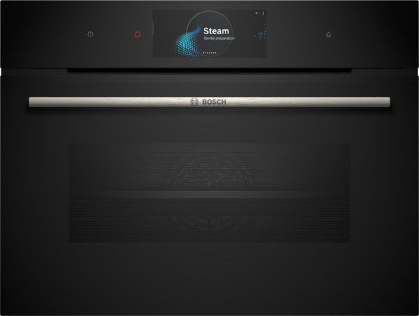 Bosch CSG7584B1, Built-in compact oven with steam function