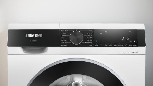 Siemens iQ 500 WG44G290GB, Washing machine 9kg - A Rated - White (Discontinued)