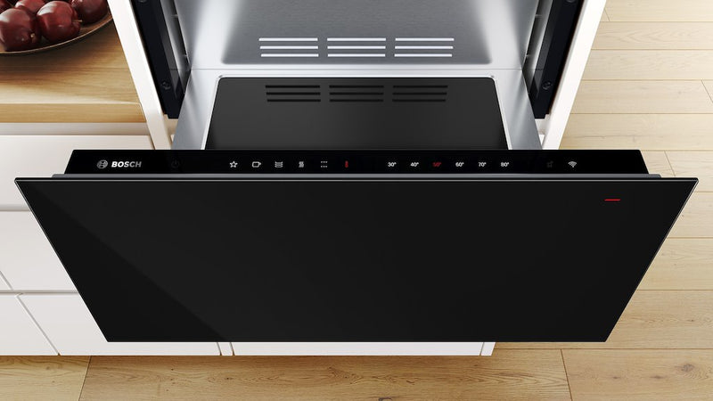 Bosch Series 8 BID7101B1B, Built-in warming drawer