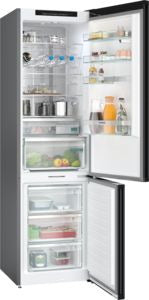 Siemens KG39NPXCF, free-standing fridge-freezer with freezer at bottom (Discontinued)