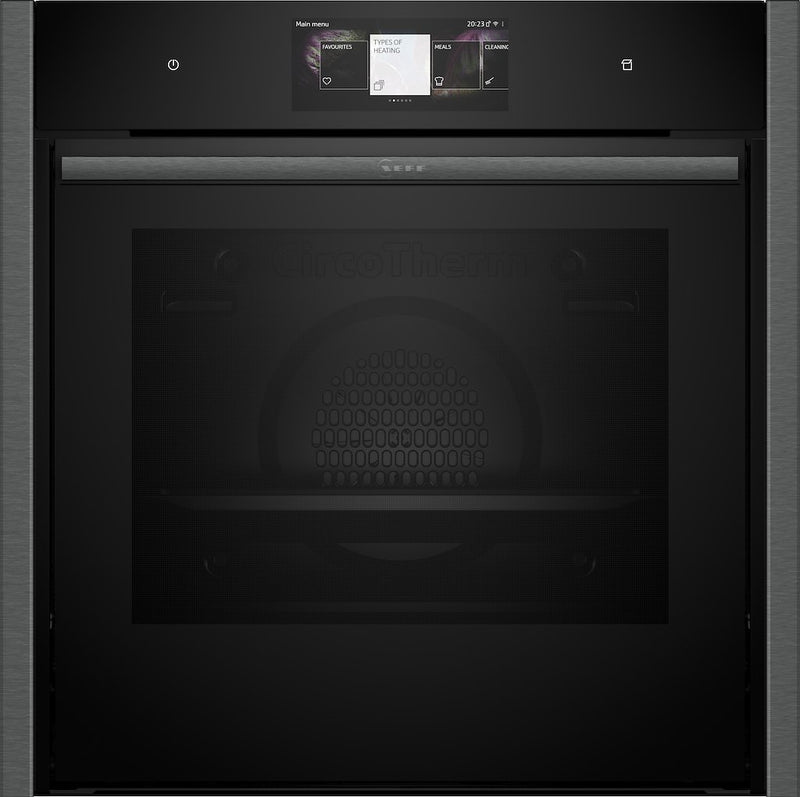 Neff B64VT73G0B, Built-in oven with added steam function