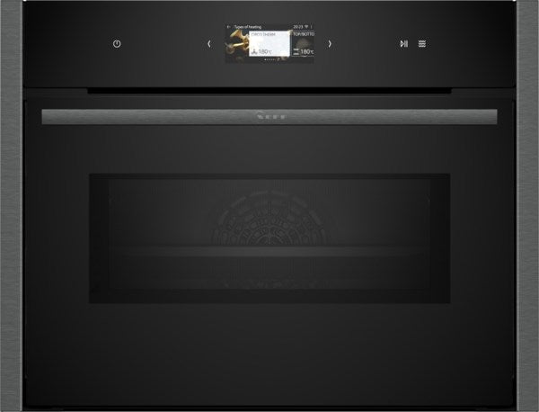 Neff C24MS31G0B, Built-in compact oven with microwave function