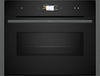 Neff N 90 C24MS71G0B, Built-in compact oven with microwave function Thumbnail