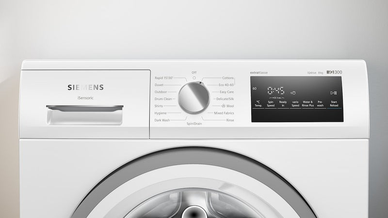 Siemens WM14NK09GB, Washing machine, front loader (Discontinued)