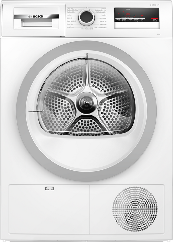 Bosch WTN85201GB Series 4 Condenser tumble dryer White (Discontinued)