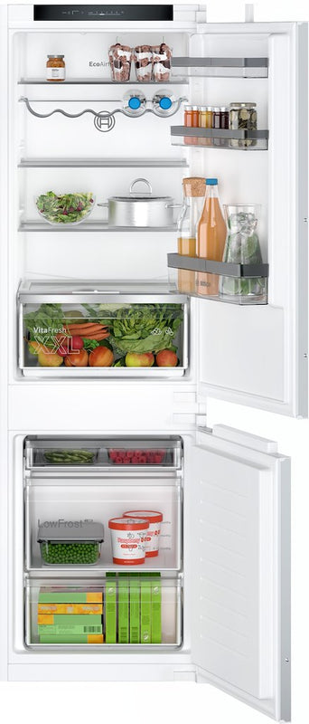 Bosch KIV86VSE0G, Built-in fridge-freezer with freezer at bottom