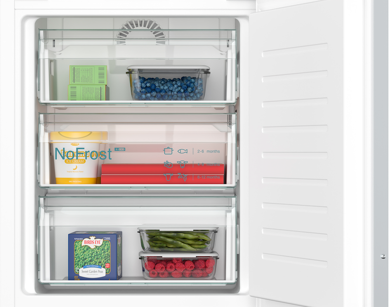 Siemens iQ 500 KI86NADD0, built-in fridge-freezer with freezer at bottom