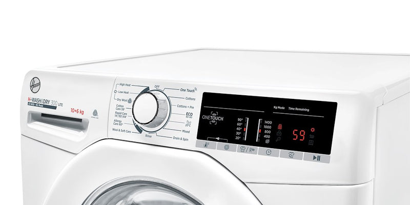 Hoover H3D 4106TE H-Wash 300 10+6kg Washer Dryer with NFC