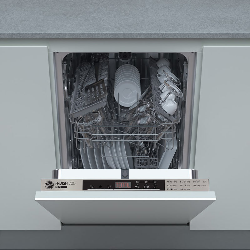 Hoover HMIH 2T1047-80 45cm Slimline Integrated Dishwasher (Discontinued)