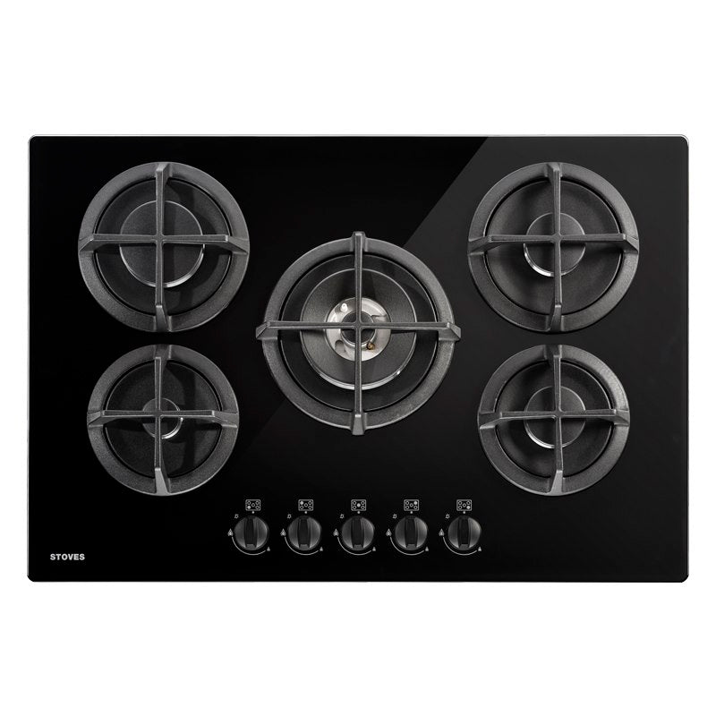 Stoves ST GTG75C Blk 75cm Gas through Glass Hob (Discontinued)