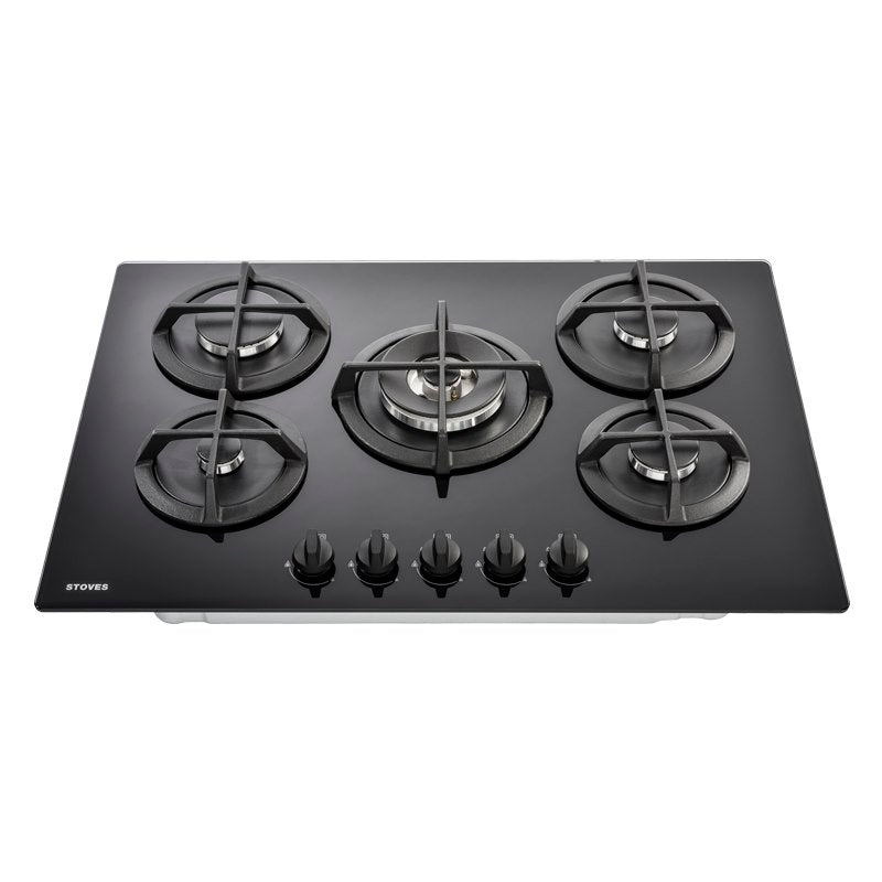 Stoves ST GTG75C Blk 75cm Gas through Glass Hob (Discontinued)