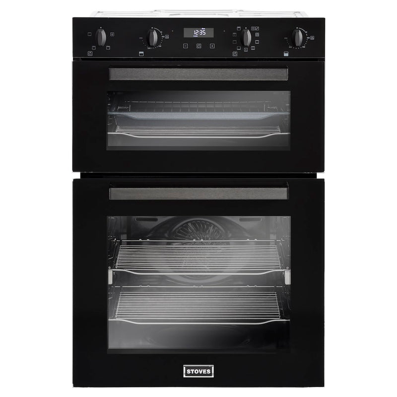 Stoves ST BI902MFCT BLK Built In Double Electric Oven (Discontinued)