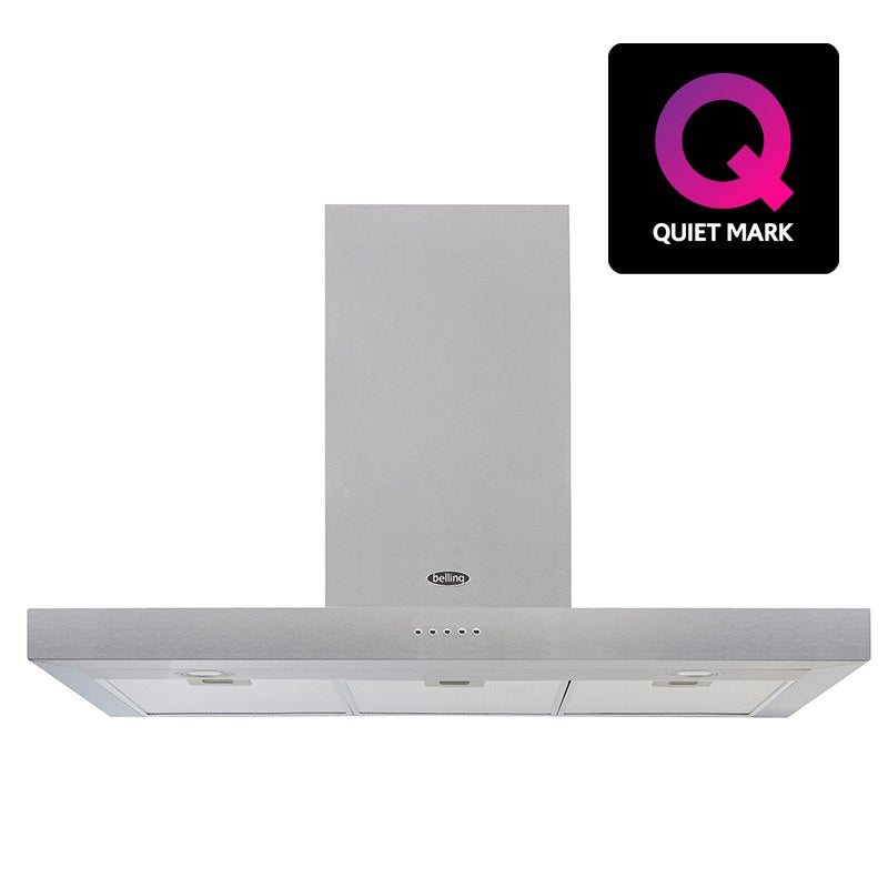 Belling BEL COOKCENTRE 100 FLAT ss 100cm Hood (Discontinued)