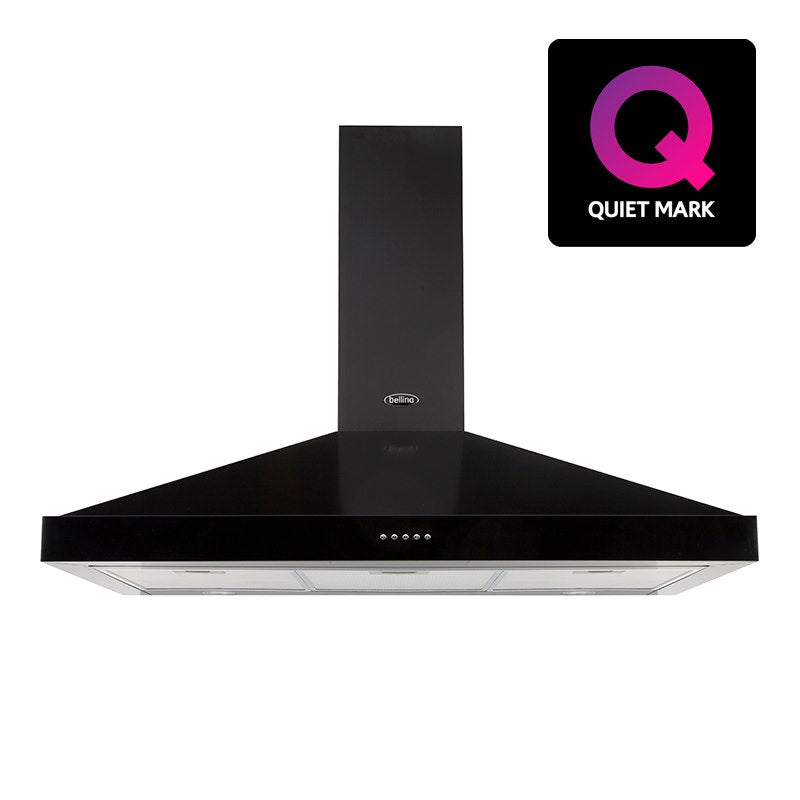 Belling BEL FARMHOUSE 90 CHIM BLK 90cm Hood (Discontinued)