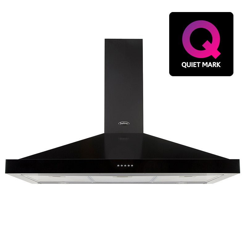 Belling BEL FARMHOUSE 100 CHIM BLK 100cm Hood (Discontinued)