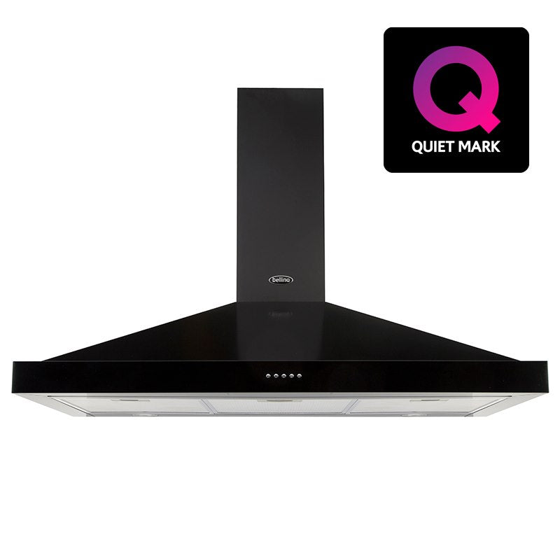Belling BEL FARMHOUSE 110 CHIM BLK 110cm Hood (Discontinued)