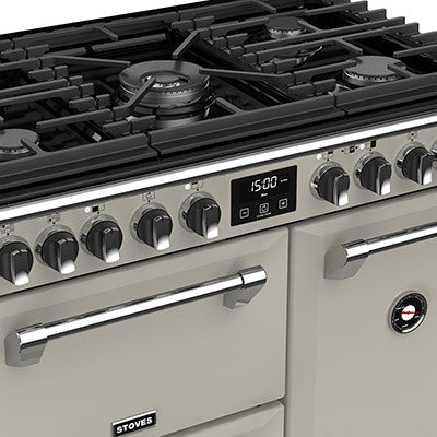Stoves ST RICH DX S900DF CB PMU 90cm Dual Fuel Range Cooker (Discontinued)