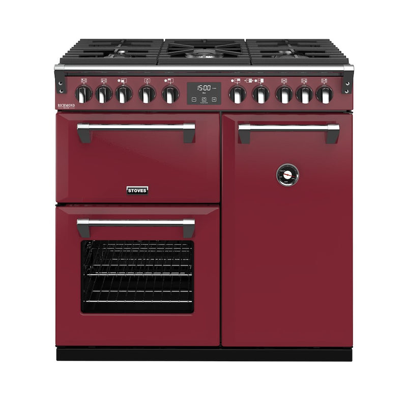 Stoves ST RICH DX S900DF CB CRE 90cm Dual Fuel Range Cooker (Discontinued)