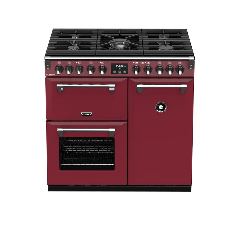 Stoves ST RICH DX S900DF CB CRE 90cm Dual Fuel Range Cooker (Discontinued)