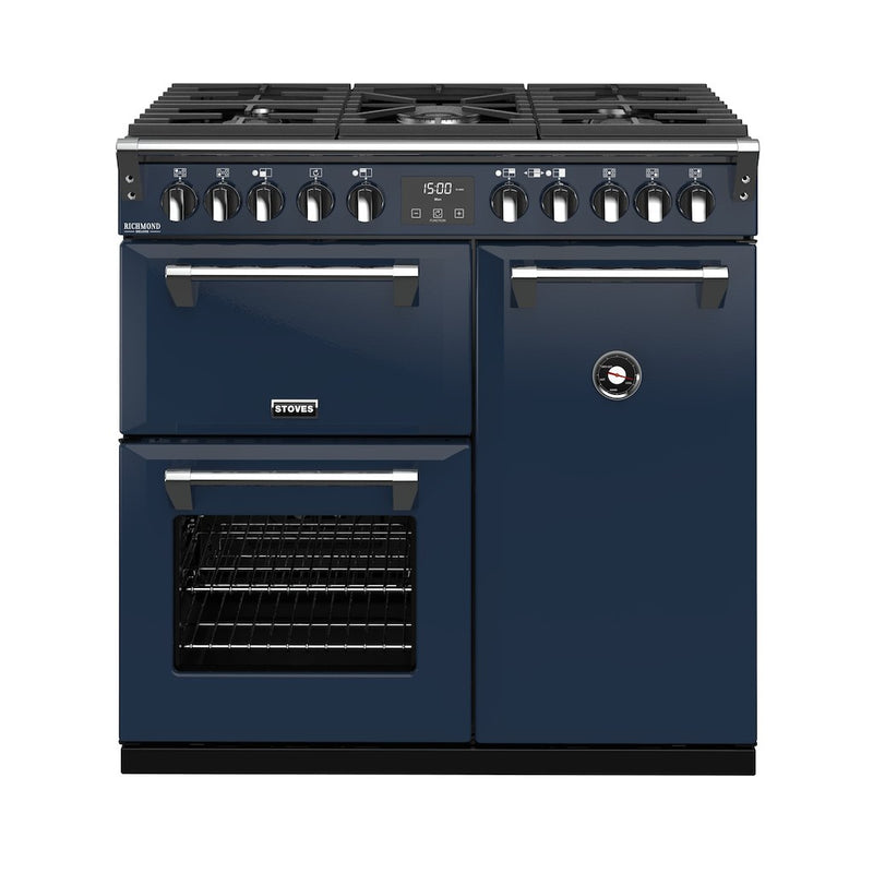 Stoves ST RICH DX S900DF CB MBL 90cm Dual Fuel Range Cooker (Discontinued)