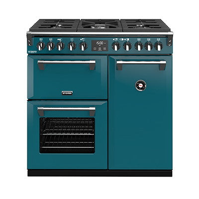 Stoves ST RICH DX S900DF CB KTE 90cm Dual Fuel Range Cooker (Discontinued)