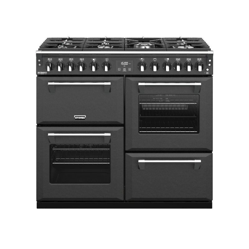 Stoves ST RICH DX S1000DF CB AGR 100cm Dual Fuel Range Cooker (Discontinued)