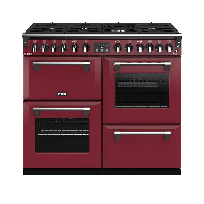 Stoves ST RICH DX S1000DF CB CRE 100cm Dual Fuel Range Cooker (Discontinued)