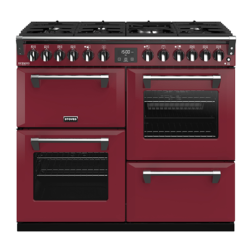 Stoves ST RICH DX S1000DF CB CRE 100cm Dual Fuel Range Cooker (Discontinued)