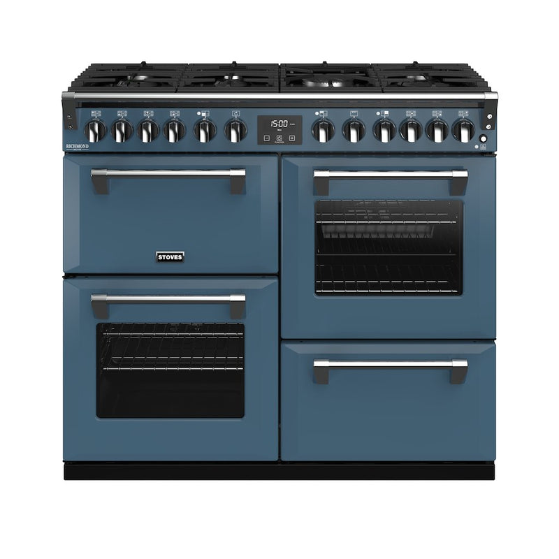 Stoves ST RICH DX S1000DF CB TBL 100cm Dual Fuel Range Cooker (Discontinued)