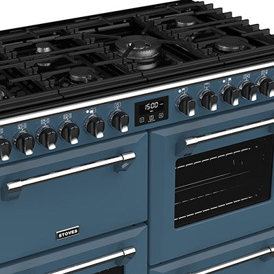 Stoves ST RICH DX S1000DF CB TBL 100cm Dual Fuel Range Cooker (Discontinued)
