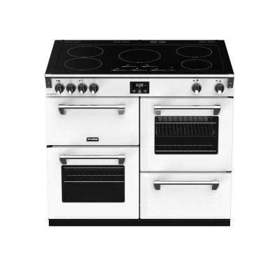 Stoves ST RICH DX S1000Ei CB IWH 100cm Electric Induction Range Cooker (Discontinued)