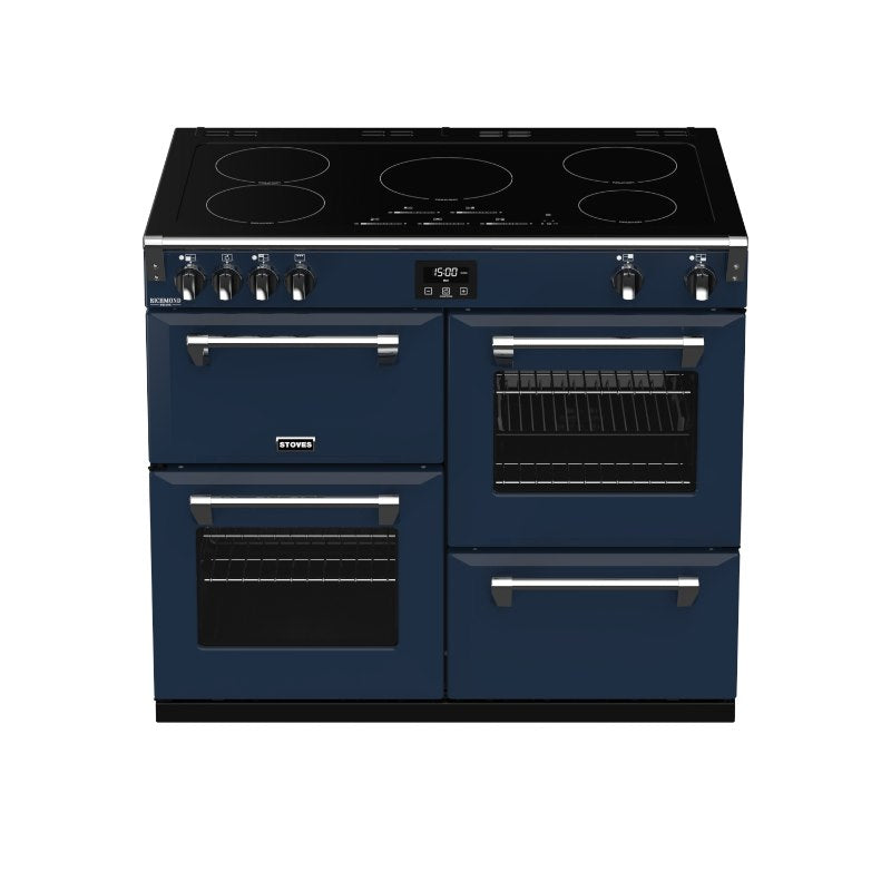 Stoves ST RICH DX S1000Ei CB MBL 100cm Electric Induction Range Cooker (Discontinued)