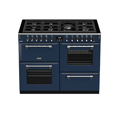 Stoves ST RICH DX S1100DF CB MBL 110cm Dual Fuel Range Cooker (Discontinued)