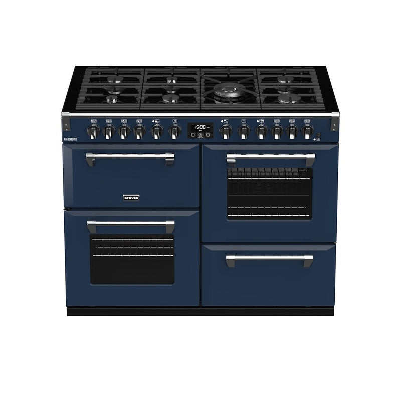 Stoves ST RICH DX S1100DF CB MBL 110cm Dual Fuel Range Cooker (Discontinued)
