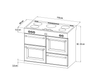 Stoves ST RICH DX S1100Ei CB AGR 110cm Electric Induction Range Cooker (Discontinued) Thumbnail