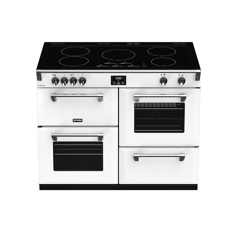 Stoves ST RICH DX S1100Ei CB IWH 110cm Electric Induction Range Cooker (Discontinued)