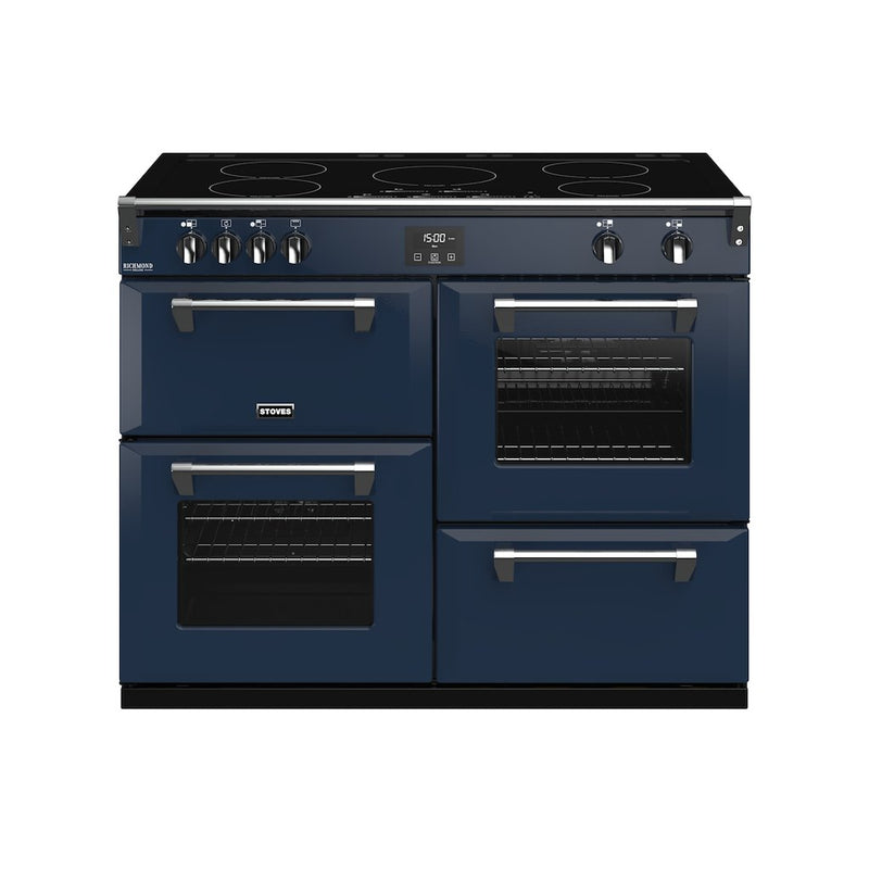 Stoves ST RICH DX S1100Ei CB MBL 110cm Electric Induction Range Cooker (Discontinued)