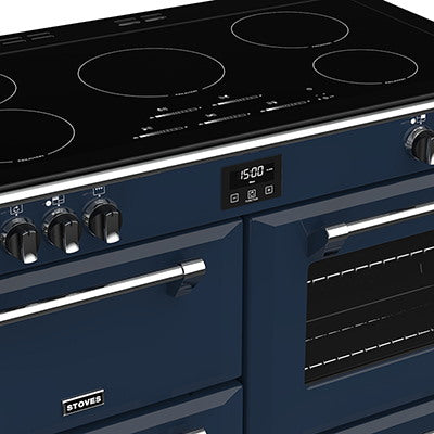 Stoves ST RICH DX S1100Ei CB MBL 110cm Electric Induction Range Cooker (Discontinued)