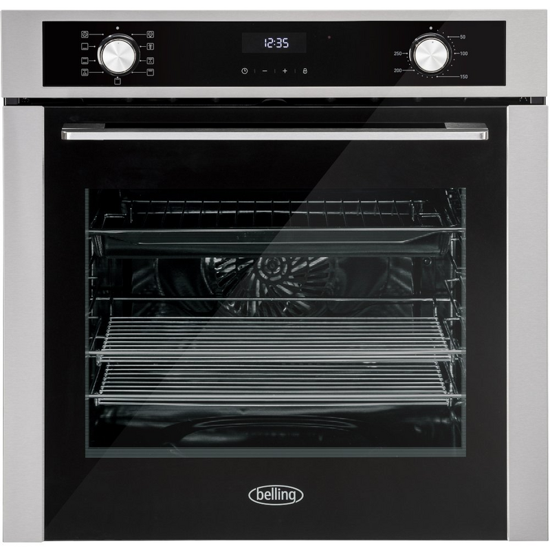 Belling BEL BI603MFC STA Built In Single Electric Oven With Catalytic Liners