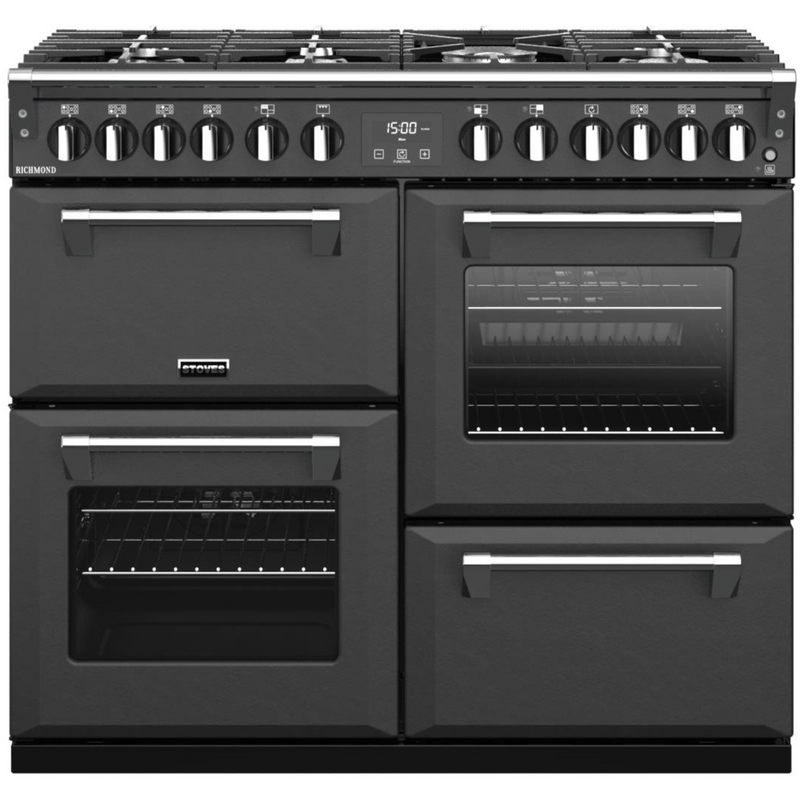 Stoves Richmond ST RICH S1000DF MK22 ANT 100cm Dual Fuel Range Cooker (Discontinued)